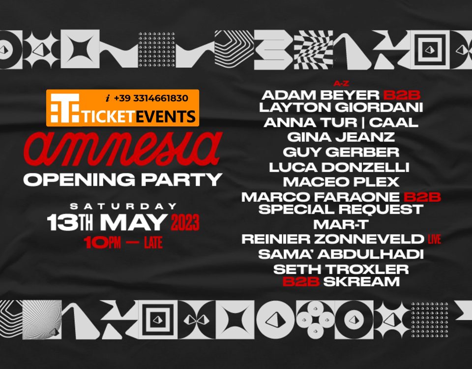 Amnesia Opening Party Ibiza 2023