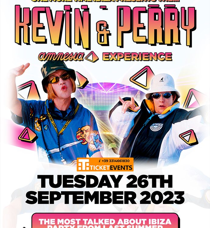 Amnesia The Kevin & Perry Experience 26 Settembre 2023