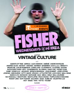 Hï Fisher Ibiza 2023 Every Wednesday