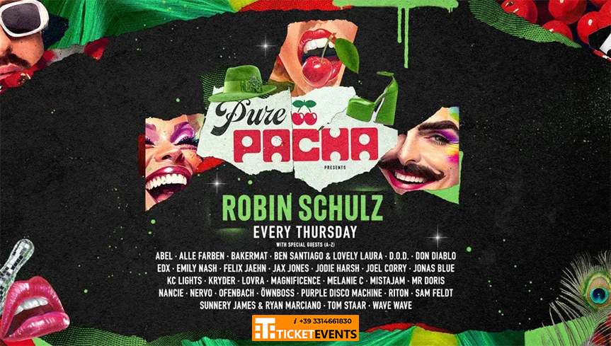 Pure Pacha Robin Schulz Ibiza 2023 Every Thursday