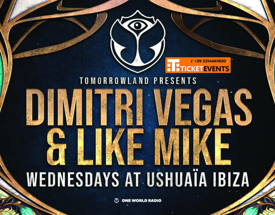 Ushuaïa Dimitri Vegas e Like Mike Ibiza 2023 Every Wednesday