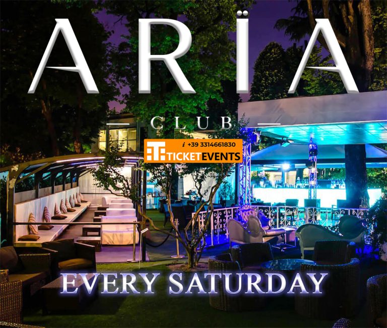 Aria Club Milano Every Saturday