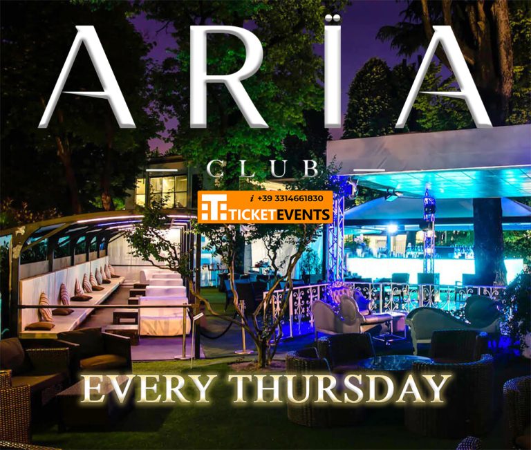 Aria Club Milano Every Thursday