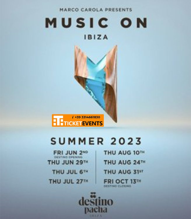 Destino Music On Daytime Ibiza 2023 Every Thursday