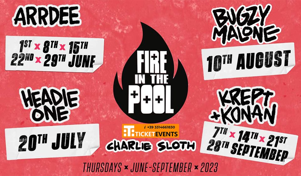 Rocks Hotel Ibiza Fire In The Pool 2023 Every Thursday