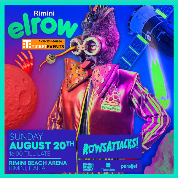 Elrow Rimini Beach Arena Domenica 20 Agosto 2023