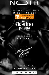 Destino Noir With Francesco Giglio 7 Settembre 2023