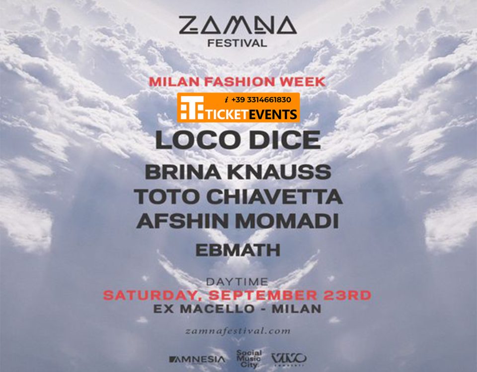 Zamna Festival MFW Ex Macello Milano 23 Settembre 2023