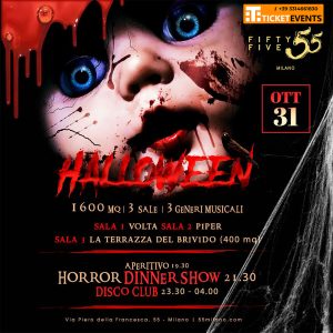 Halloween 55 Milano 31 Ottobre 2023