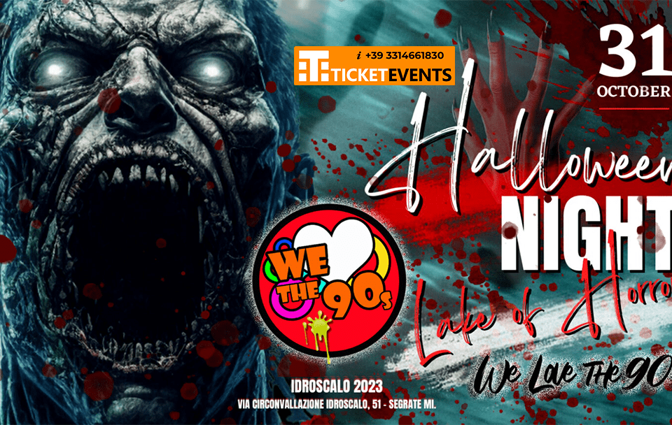Halloween Idroscalo Milano 31 Ottobre 23