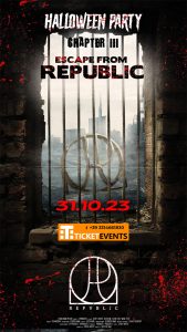 Halloween Republic Milano 31 Ottobre 2023