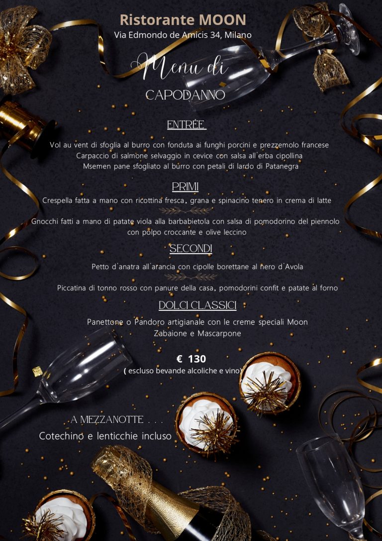Capodanno 2025 Moon - Milano