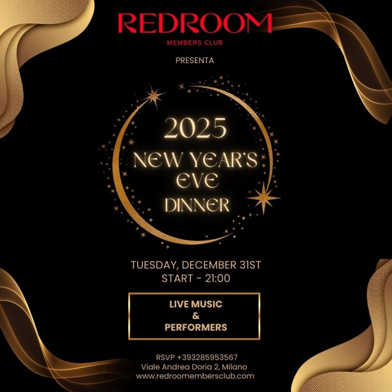 Capodanno 2025 Redroom - Milano