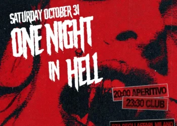 Locandina Halloween 2026 One Night in Hell al MIB Milano