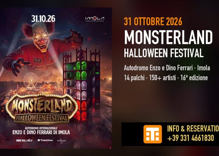 Monsterland Halloween Festival 2026, 31 ottobre, Autodromo di Imola