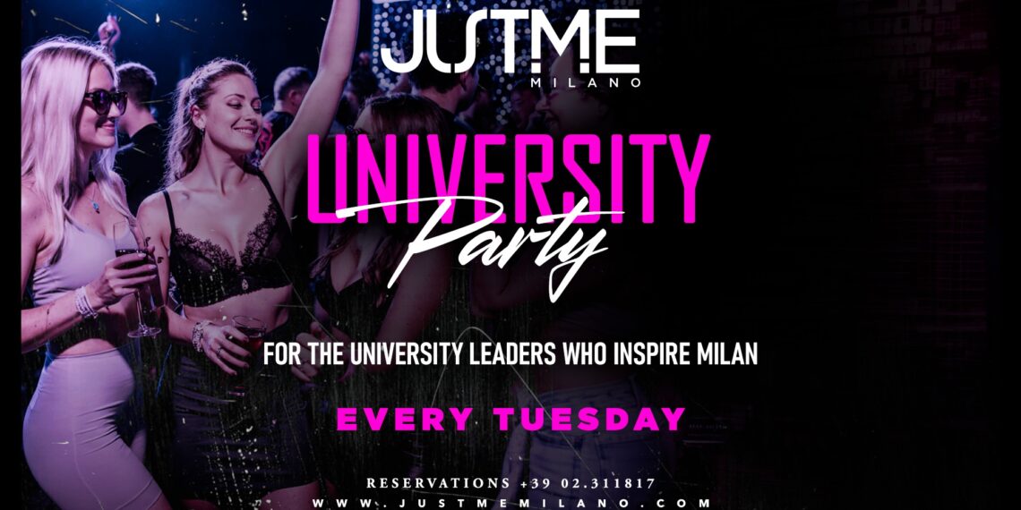 University Party – JustMe Milano