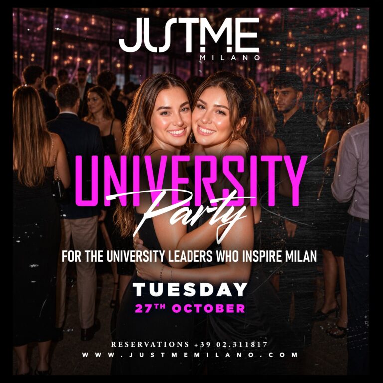 University Party – JustMe Milano